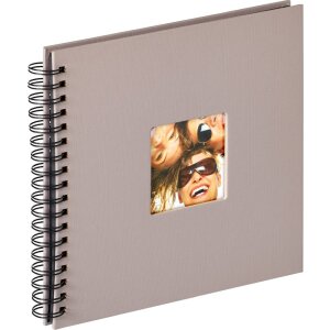 Walther Álbum espiral Fun gris 26x25 cm 40...