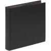 Walther Álbum de fotos Fun 30x30 cm negro 100 páginas negras