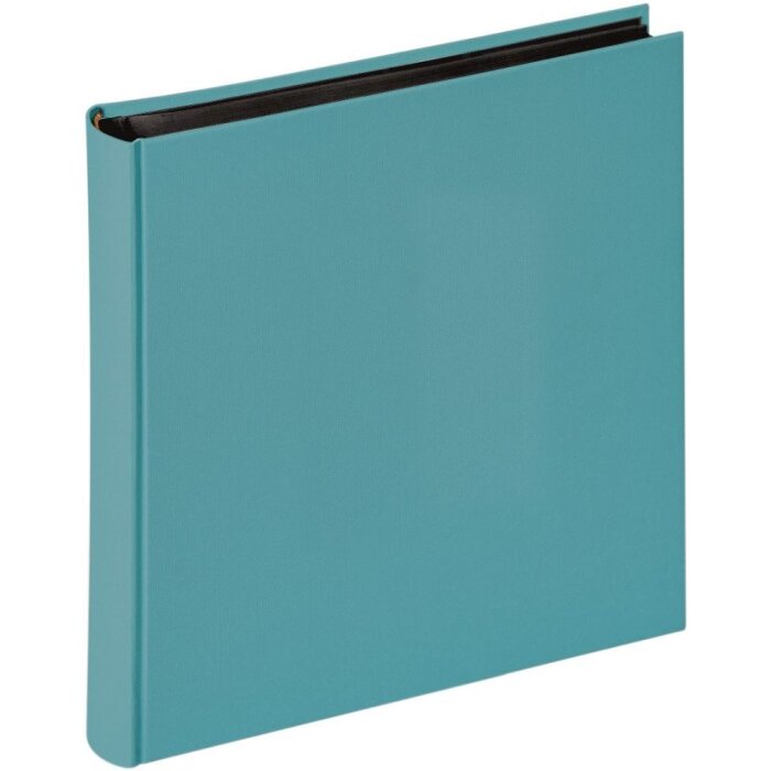 Walther Álbum de fotos Fun 30x30 cm verde petróleo 100 páginas negras