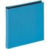 Walther Álbum de fotos Fun 30x30 cm azul océano 100 páginas negras