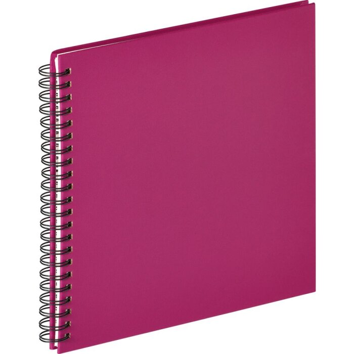 Walther Álbum espiral Fun púrpura 30x30 cm 50 páginas blancas