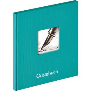 Walther Libro de Visitas Fun verde petróleo 23x25...