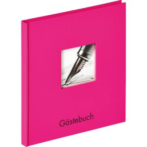 Walther Libro de Visitas Fun rosa 23x25 cm 72...