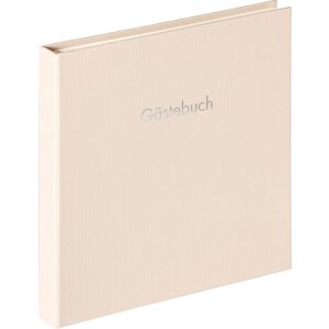 Walther Spiral-Gästebuch Fun sand 26x25 cm 50...