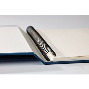 Walther Libro de visitas espiral Fun marrón oscuro 26x25 cm 50 páginas blancas