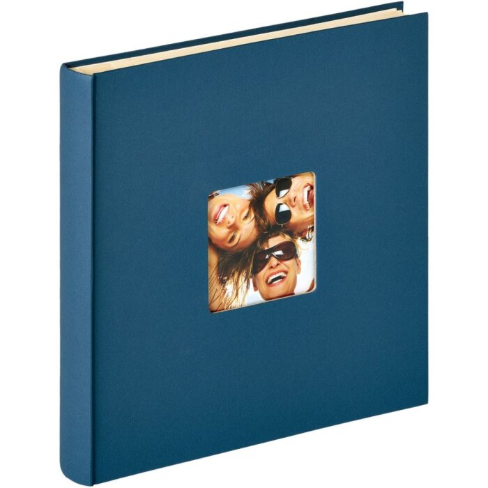 Walther Álbum autoadhesivo Fun 33x34 cm azul 50 páginas autoadhesivas