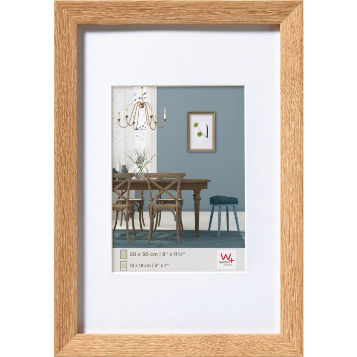 Marco de madera Fiorito 50x60 cm roble claro