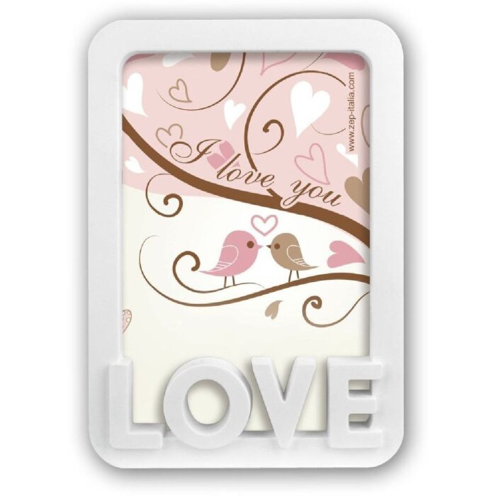 ZEP Marco de fotos Grazia 10x15 cm blanco Love