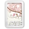 ZEP Marco de fotos Grazia 10x15 cm blanco Love