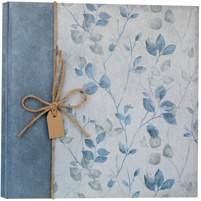 ZEP Álbum de Fotos Jumbo Jardín azul 32x32 cm 100 páginas blancas