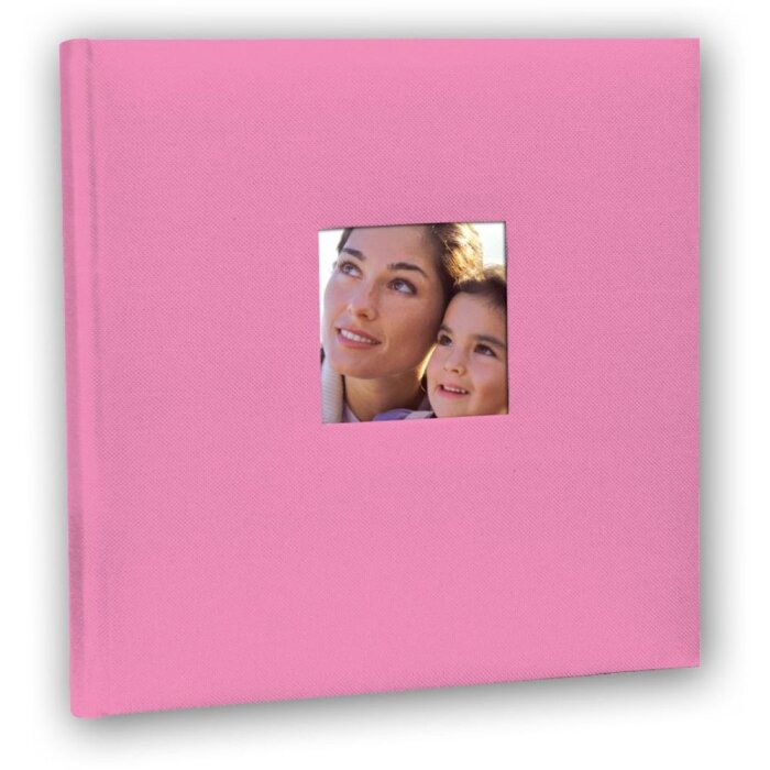 Álbum de fotos Algodón rosa 31x31 cm