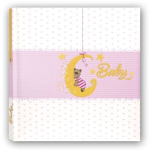 Álbum bebé Mia 24x24 cm rosa