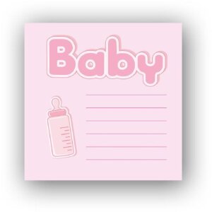 Álbum bebé Bebe 24x24 cm rosa