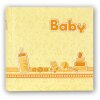 ZEP Álbum Bebe naranja 24x24 cm 40 páginas blancas