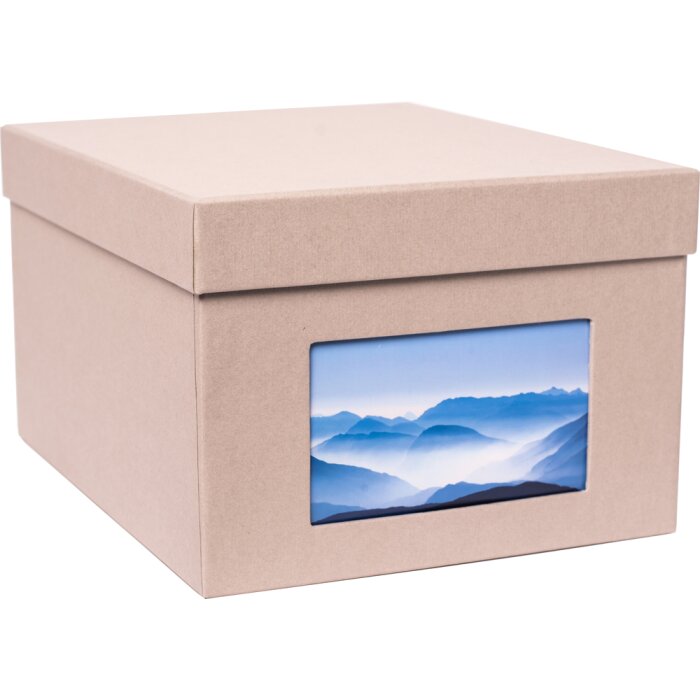 HNFD XL Photo Box Kandra 700 fotos 13x18 cm taupe