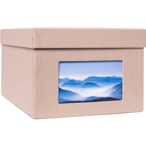 HNFD XL Photo Box Kandra 700 fotos 13x18 cm taupe