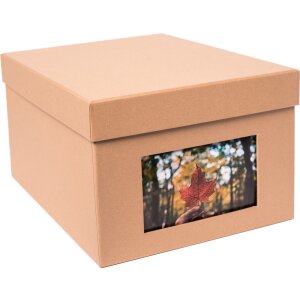 Caja de fotos XL Kandra 700 fotos 13x18 cm kraft