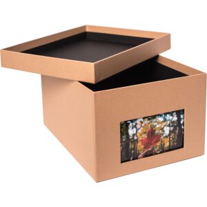 Caja de fotos XL Kandra 700 fotos 13x18 cm kraft