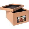 Caja de fotos XL Kandra 700 fotos 13x18 cm kraft