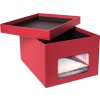HNFD XL Photo Box Kandra 700 fotos 13x18 cm rosso