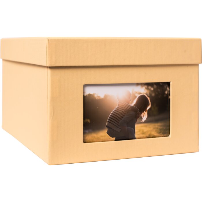 HNFD XL Photo Box Kandra 700 fotos 13x18 cm melón