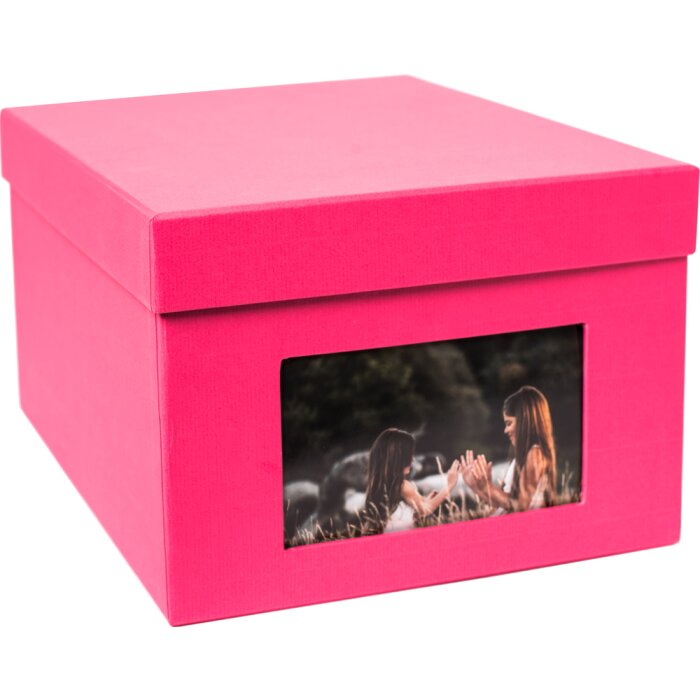 HNFD Caja de Fotos XL Kandra 700 fotos 13x18 cm fucsia