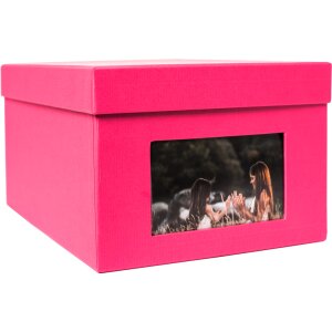 HNFD Caja de Fotos XL Kandra 700 fotos 13x18 cm fucsia