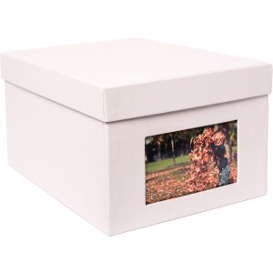 HNFD caja de fotos xl Kandra 700 fotos 13x18 cm gris hielo