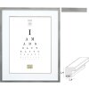 Marco madera plata S43AD1