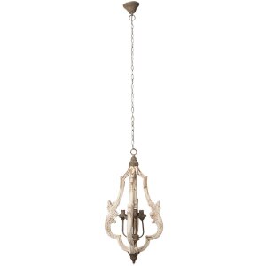 Lámpara colgante 40x79 cm blanco