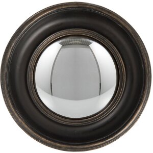 Espejo Ø 23x3 cm negro - 62S128 Clayre Eef