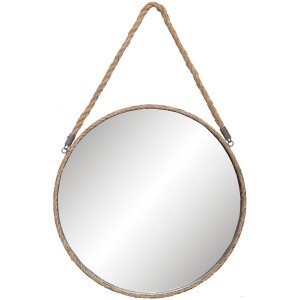 Espejo Ø 47x3 cm gris - 62S126 Clayre Eef