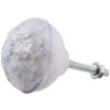 Pomo para mueble 4x3 cm - redondo gris