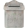 Buzón Gris 26x10x35 cm 6Y2359 Clayre Eef