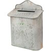 Buzón Gris 26x10x35 cm 6Y2359 Clayre Eef