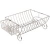 Clayre & Eef 6Y2622 Escurridor 42x29x17 cm Metal Blanco