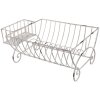 Clayre & Eef 6Y2622 Escurridor 42x29x17 cm Metal Blanco