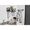 Clayre & Eef 6Y2622 Escurridor 42x29x17 cm Metal Blanco