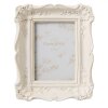 Clayre & Eef 2F0466 Marco de plástico 6x9 cm Beige Flores Rectangular