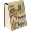 Clayre & Eef 6PA0471 Bloc de notas motivo viaje 6x8x2 cm 160 Páginas