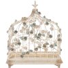 Decoración Birdcage 42x21x50 cm - beige