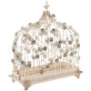 Decoración Birdcage 42x21x50 cm - beige