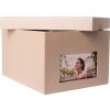 caja de fotos xl Kandra 700 fotos 13x18 cm taupe metallic
