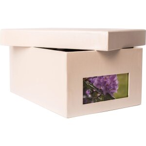 HNFD Caja de Fotos XL Kandra 700 fotos 10x15 cm taupe metalizado