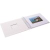 HNFD Álbum espiral BULDANA blanco estriado 23x17 cm 40 páginas blancas