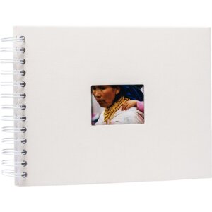 Álbum espiral HNFD BULDANA marfil estriado 23x17...