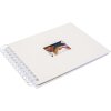 Álbum espiral HNFD BULDANA marfil estriado 23x17 cm 40 páginas blancas