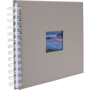 Álbum espiral HNFD BULDANA acanalado topo 23x17 cm 40 páginas blancas