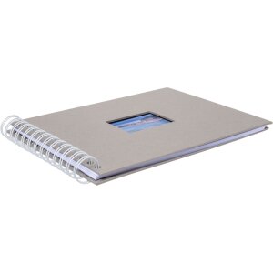 Álbum espiral HNFD BULDANA acanalado topo 23x17 cm 40 páginas blancas
