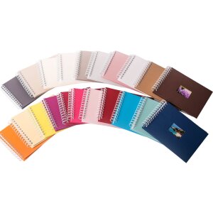 Álbum espiral HNFD BULDANA pizarra acanalada 23x17 cm 40 páginas blancas